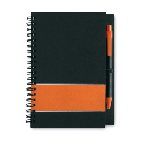 Agenda eleganta cu coperta neagra;MO7396-10