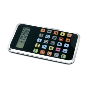 Calculator cu 8 digiti, din metarial plastic ABS , prevazut cu butoane colorate. Include 1 baterie tip celula. | MO7695-99