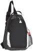 Rucsac slingpack cu o singura bretea, negru; cod produs : 74133.30