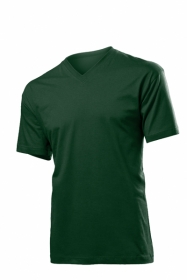 Tricou Stedman clasic v-neck barbat, verde Bottle;ST2300_BG