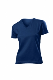 Tricou Stedman clasic v-neck dama, albastru Navy;ST2700_NV