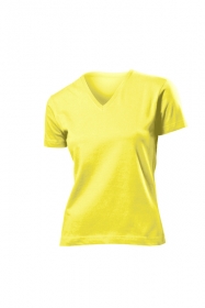 Tricou Stedman clasic v-neck dama, alb | ST2700_WH