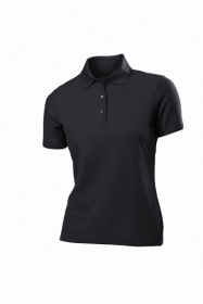 Tricou Stedman polo 65/35 dama, negru opal;ST3500_BO