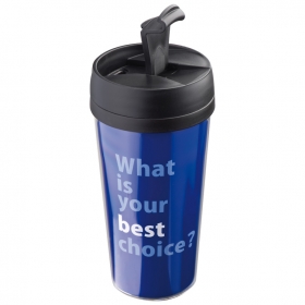 Leakproof thermal mug with paper inlay | 6832203