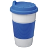 Porcelain mug with silicone coating and cover; cod produs : 6865704