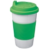 Porcelain mug with silicone coating and cover; cod produs : 6865709