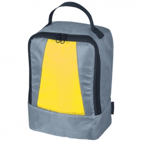 Grey cooler bag with carrying strap | 6869808