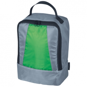 Grey cooler bag with carrying strap;6869809