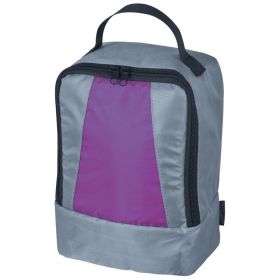 Grey cooler bag with carrying strap;6869812