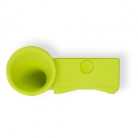 Difuzor din silicon pentru iPhone /iPod, verde deschis | 3198-19