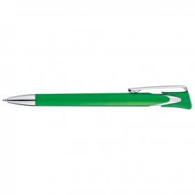 Ball pen with large chromed clip;1163109