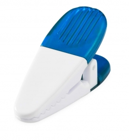 Magn.memo holder tr.blue/white;11808201