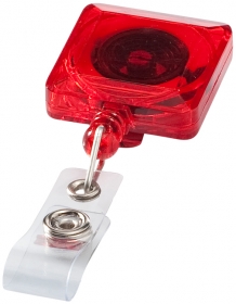 Square roller clip Tr.Red;11808902