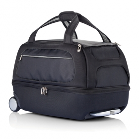 Milano weekend bag on wheels silver | P750.072