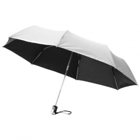 21.5\" 3-Section auto open and close umbrella;10901601