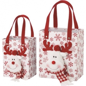 Set of Christmas boxes with handles | 5222-188-206