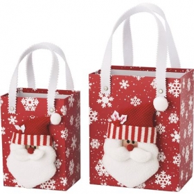 Set of Christmas boxes with handles | 5222-48-284