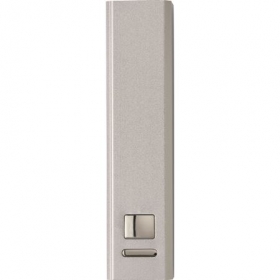 Aluminum power bank 2600 mAh;4199-32