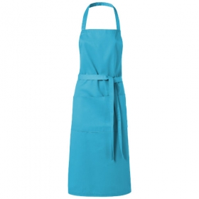 Viera apron - aqua blue;11205346