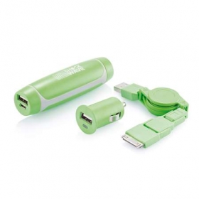 3 pcs ultimate charging set green;P317.057