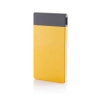 4600 mAh thin powerbank yellow; cod produs : P324.756