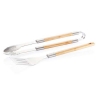 2 pcs Bamboo BBQ set deluxe; cod produs : P422.839