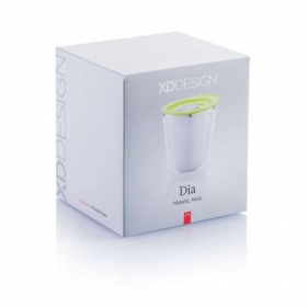 Dia travel mug lime;P432.027