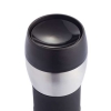 Double wall leak proof push mug black; cod produs : P432.391