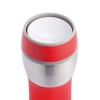 Double wall leak proof push mug red; cod produs : P432.394