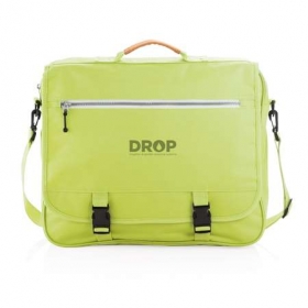 Congress bag with adjustable zipper lime;P729.067