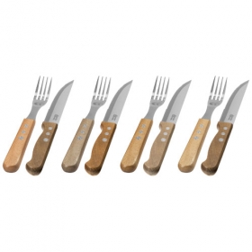 Jumbo steak knife & fork set | 11281500