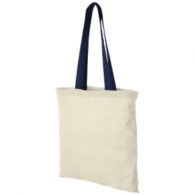 Nevada cotton tote nat.-navy;12013103