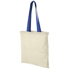 Nevada cotton tote nat.-Rblue;12013102