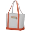 Premium cotton boat tote orang; cod produs : 12011204