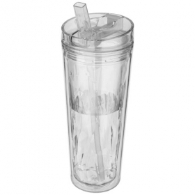 Hot & Cold Flip n Sip geometric isolating tumbler;10043303