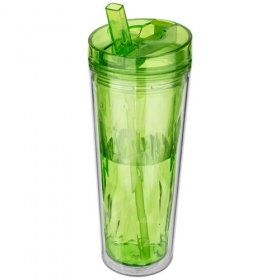 Hot & Cold Flip n Sip geometric isolating tumbler;10043304