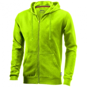 Open Hooded Full zip sweater;3324068