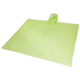 Ziva disposable rain poncho with pouch;10042904