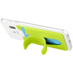 Silicone Phone Wallet with Stand;13421803