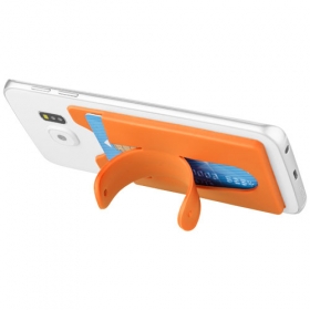 Silicone Phone Wallet with Stand;13421804