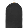 PEVA garment bag with a zipper, Black; cod produs : 6449-01