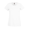 Tricou original de damÄƒ      FO1420-WH-L; cod produs : FO1420-WH