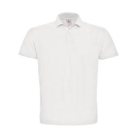 Tricou Polo Pique          BC0548-WH-3XL;BC0548-WH