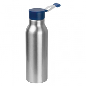 Metal drinking bottle with silicone lid | 6086304