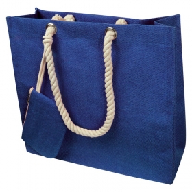 Jute bag with drawstring;6086504