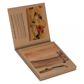 Wooden board with cheese knife | 8083601